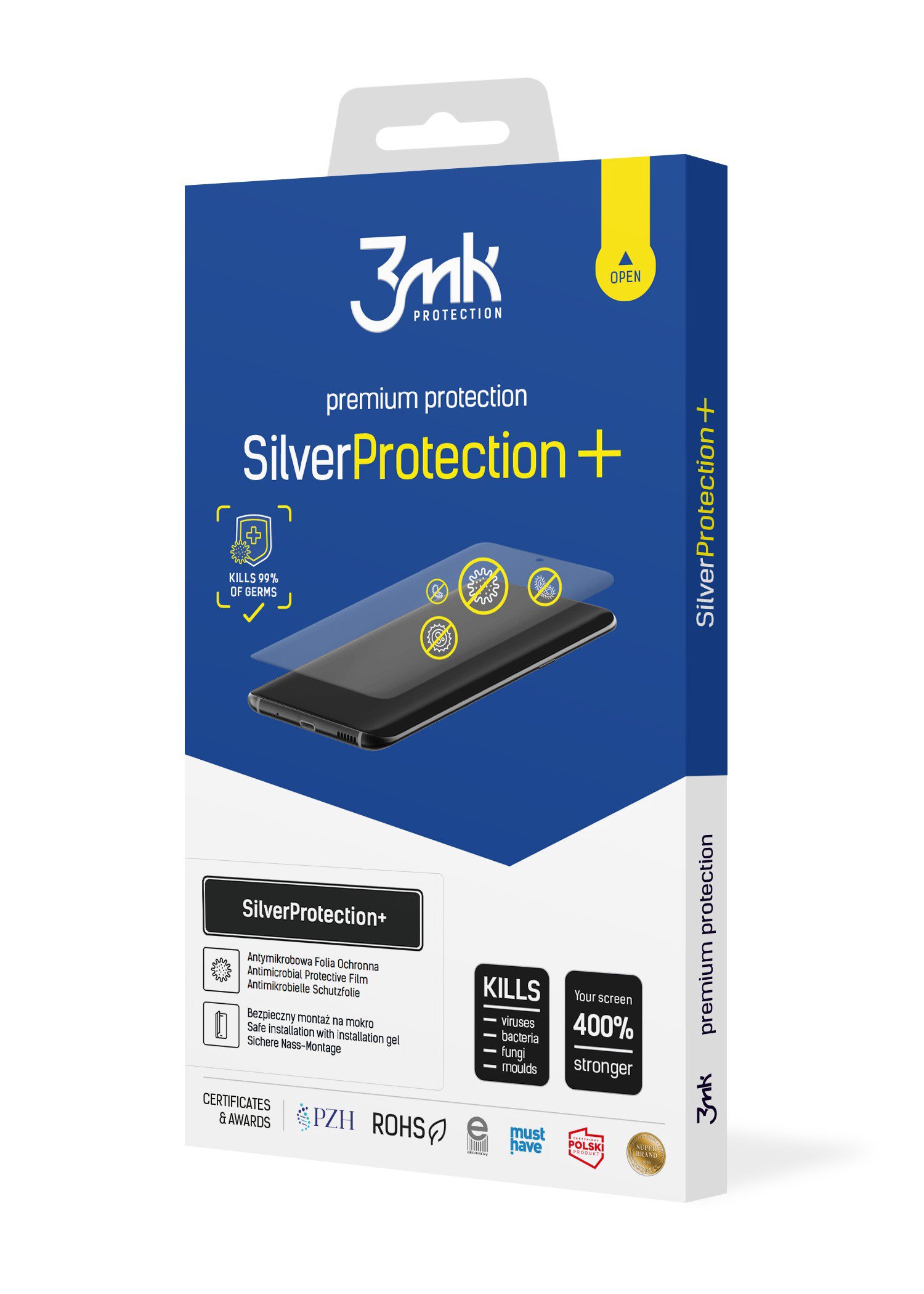 LCD apsauginė plėvelė 3mk Silver Protection+ Samsung S936 S25+