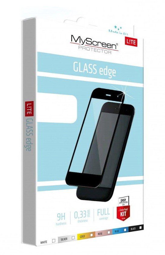 LCD apsauginis stikliukas MyScreen Diamond Lite Edge Full Glue Samsung A025 A02s/A035 A03/A037 A03s
