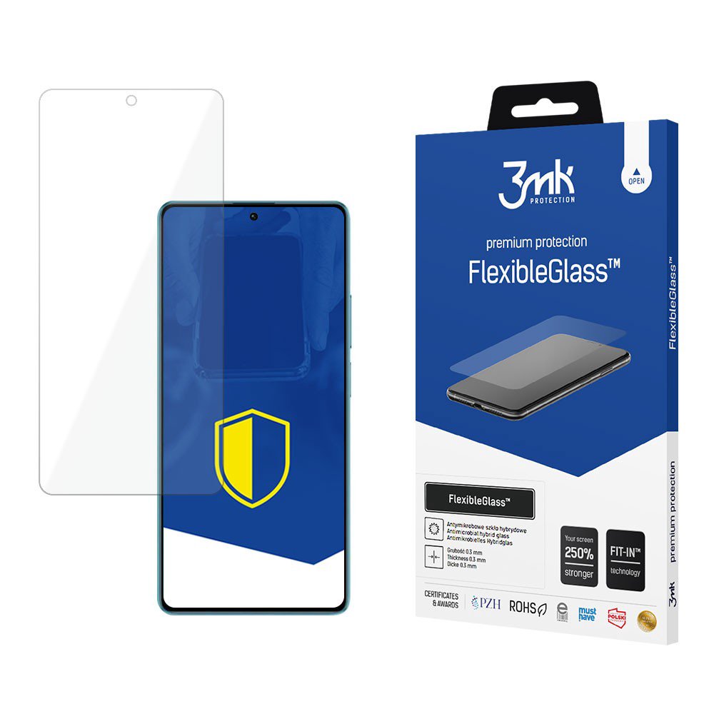 LCD apsauginė plėvelė 3mk Flexible Glass Xiaomi Redmi Note 13 5G/Note 13 Pro 4G/Poco M6 Pro 4G