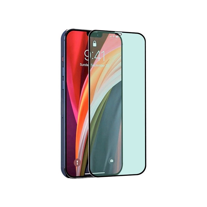 Mob.telefono ekrano apsauga Apple iPhone 12/12 Pro Tiger 3D Screen Glass By Muvit Black
