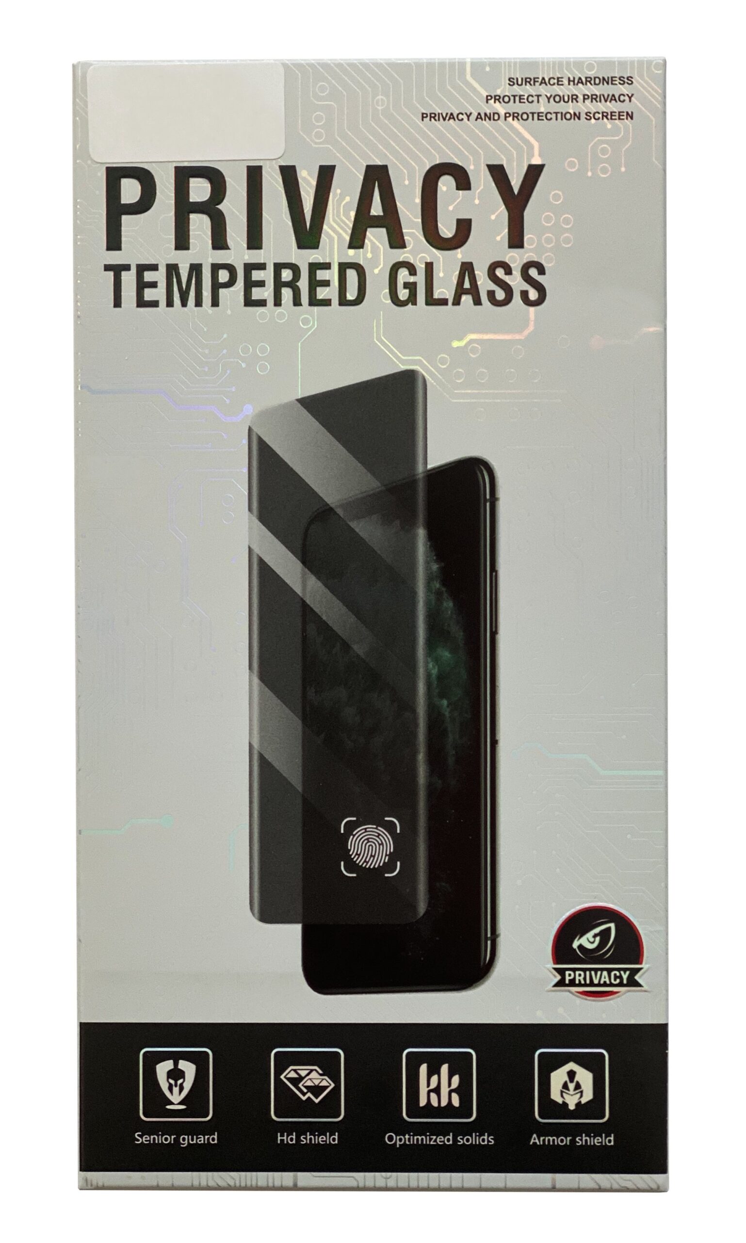 LCD apsauginis stikliukas Full Privacy Samsung A366 A36 5G juodas