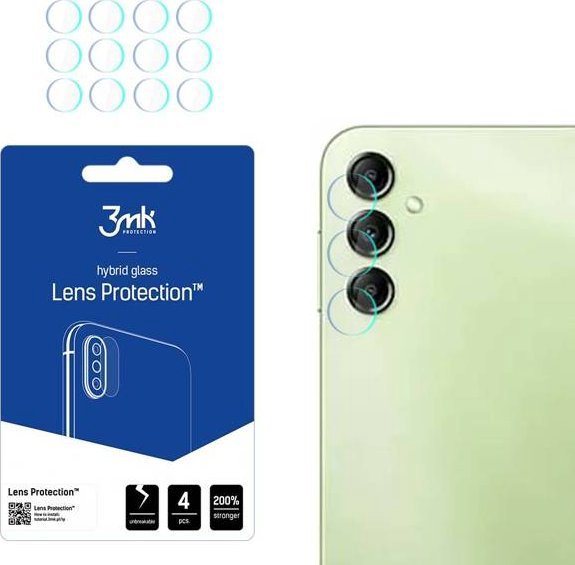 3MK 3MK Lens Protect Sam A14 5G A146 Camera lens protection 4pcs