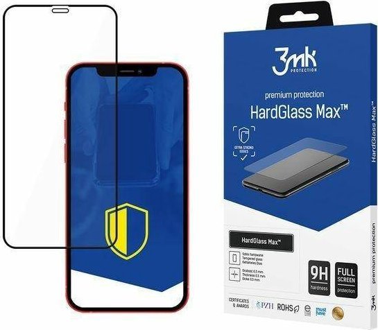 3MK 3MK HardGlass Max Lite Motorola Moto G82 5G black/black Fullscreen Glass Lite