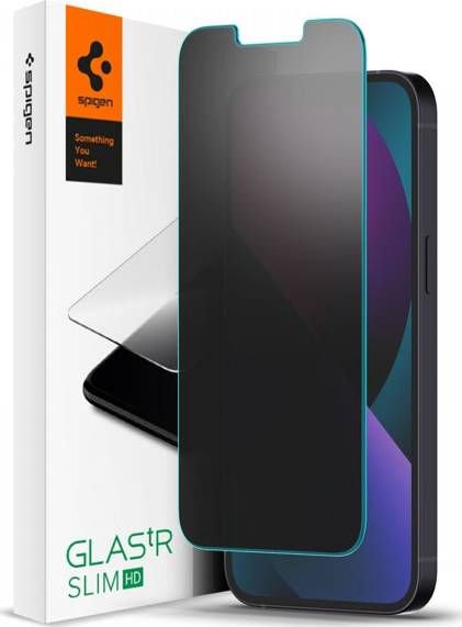 Spigen Hardened glass Spigen GLAS.tR Slim Apple iPhone 13/13 Pro Privacy