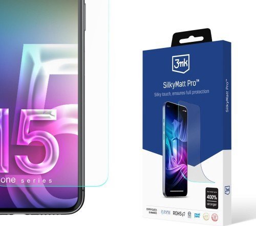 3MK Silky Matt Pro iPhone 15 Pro 6.1" Matt protective film