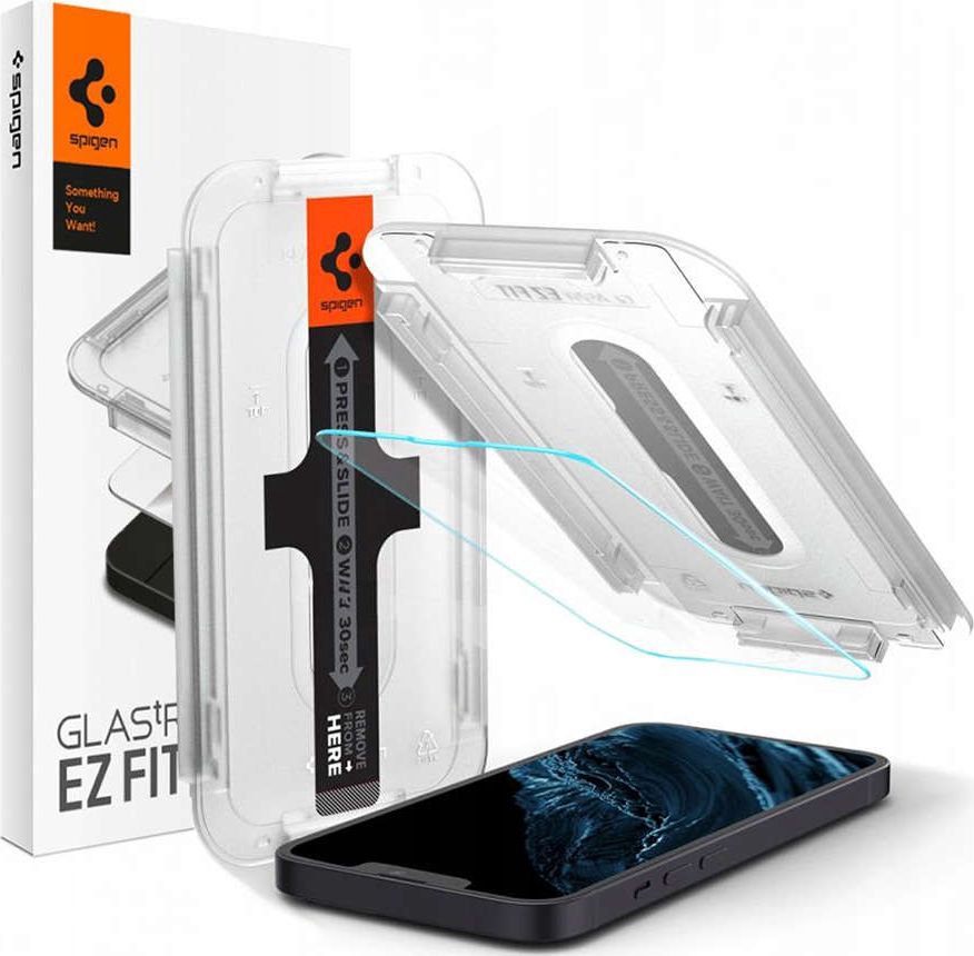 Spigen Hardened glass Spigen GLAS.tR ez Fit Apple iPhone 13/13 Pro