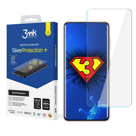 Ekrano apsauga 3MK Samsung Galaxy Silver Protect+ S21 FE