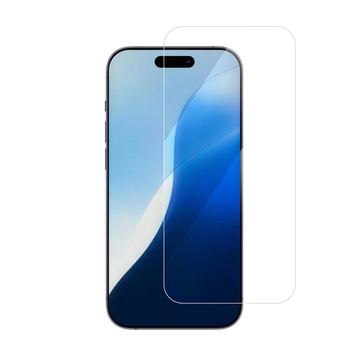 Crystal clear screen protector for iPhone 15 Plus/16 Plus