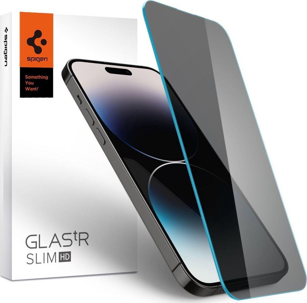 Spigen GLASS HARTED SPIGEN GLAS.TR SLIM IPHONE 14 PRO PRIVACY