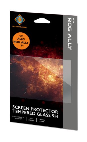 Ekrano apsauga DELTACO GAMING Asus Rog Ally 7", atspari įbrėžimams, 0.33 mm / 4222273 / GAM-165