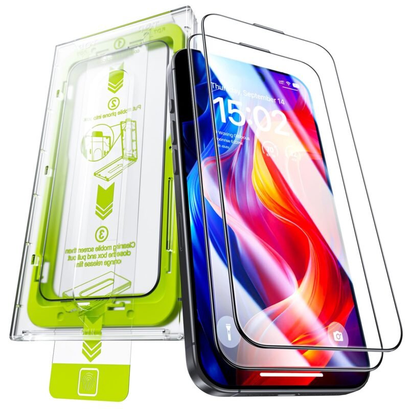 iPhone 16 Pro ekrano apsauga 2 vnt.