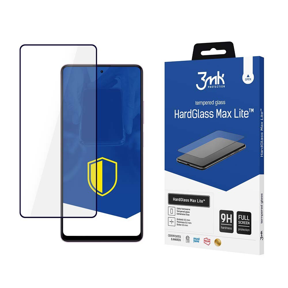 LCD apsauginis stikliukas 3mk Hard Glass Max Lite Xiaomi Redmi Note 12 Pro 5G/12 Pro+ 5G/Poco X5