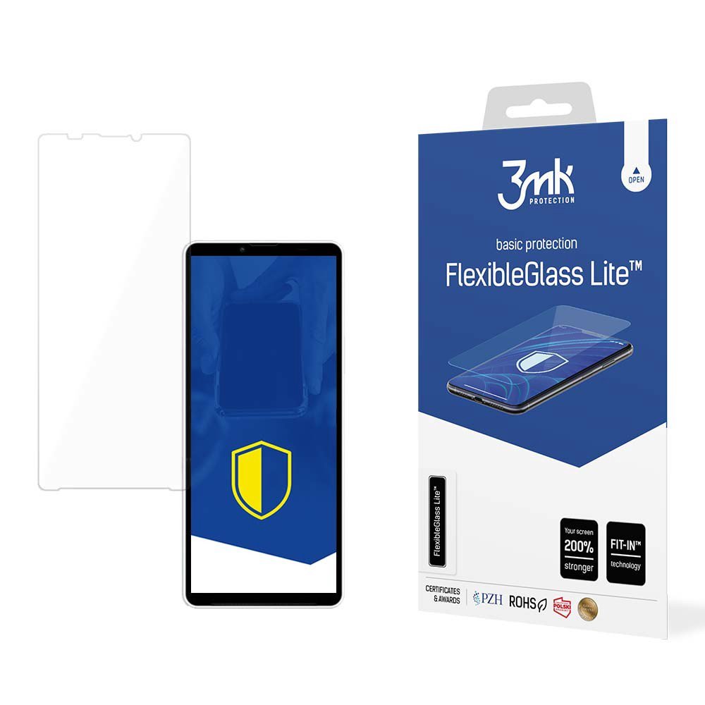 LCD apsauginė plėvelė 3mk Flexible Glass Lite Sony Xperia 10 V