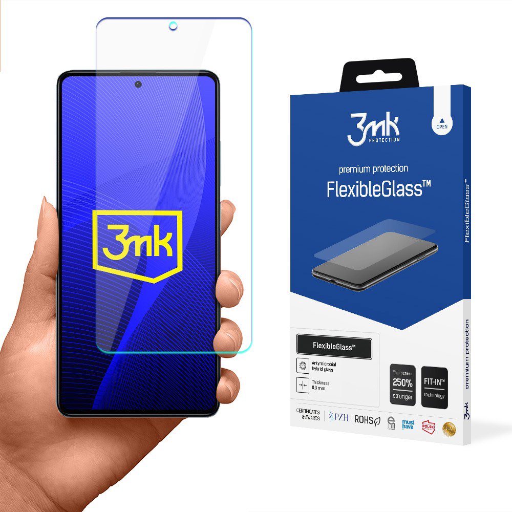 LCD apsauginė plėvelė 3mk Flexible Glass Xiaomi Redmi Note 12/Note 12 4G