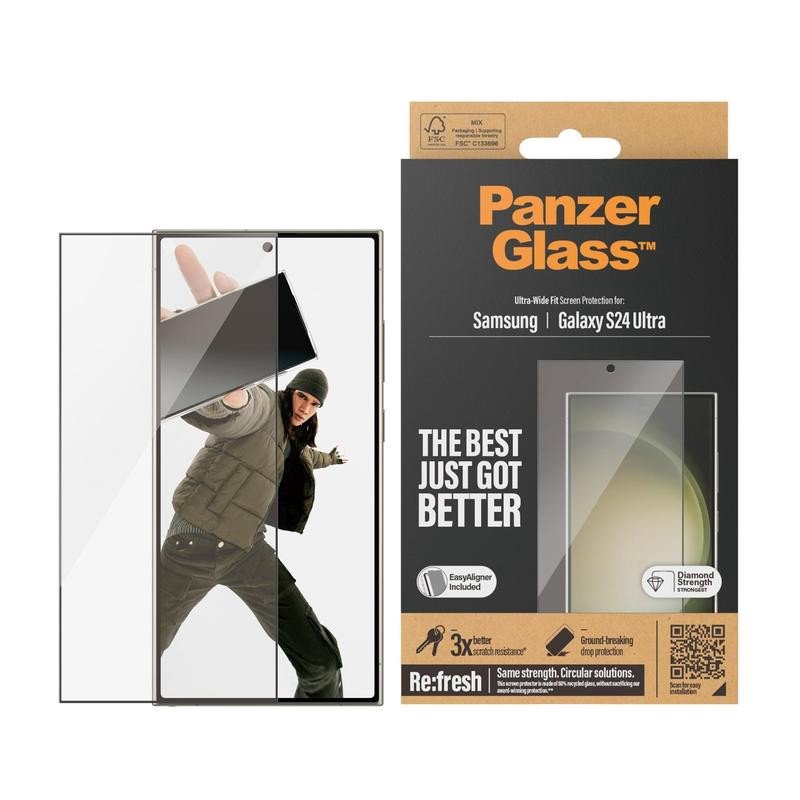 Samsung Galaxy S24 Ultra Ultra-Wide EasyAligner by PanzerGlass
