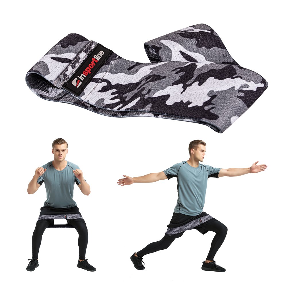 Tekstilinė pasipriešinimo guma - kilpa inSPORTline Lopr PRO 86cm 160kg