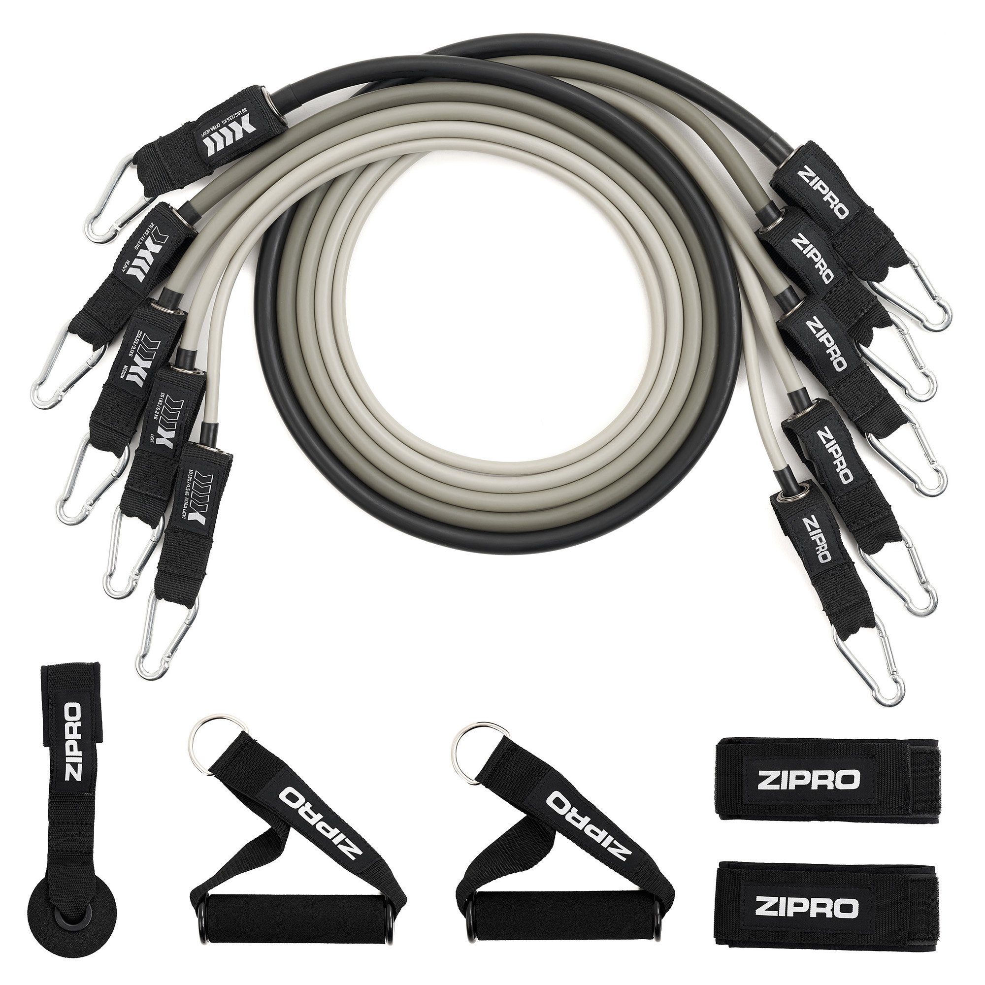 Zipro ZIPRO Reistance Tubes Rubber Resistance Line Set with Accessories (11 elements)