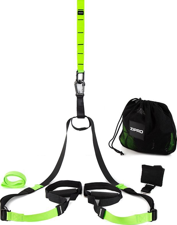 Zipro Flex training strap adjustable green resistance 1 pcs.