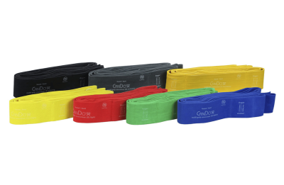Elastinė juosta su kilpomis MOVES Multi-Grip 27,4 m (Spalva: Juoda)