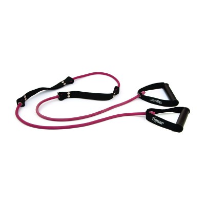Elastinė juosta TIGUAR Double Tube (Spalva: Purpurinė - lengvas pasipriešinimas)