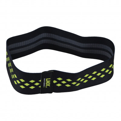 Elastinės juostos LIFEMAXX® Booty Bands (Spalva: juoda/geltona)