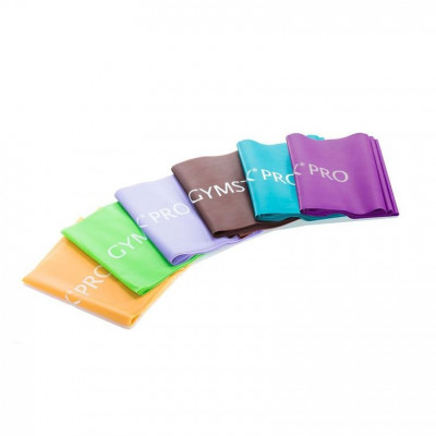 Mankštos juosta GYMSTICK Pro Exercise Band 2,5m (Pasipriešinimas: Sunkus)