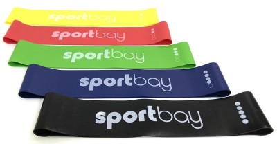 Elastinė juosta Sportbay® mini (Spalva: Juoda)