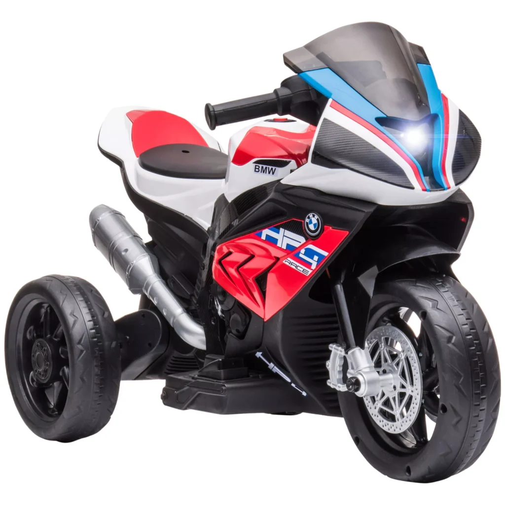 Vaikiškas elektrinis motociklas 6V su 3 muzikos režimais 2,5 km/val. nuo 18 mėn