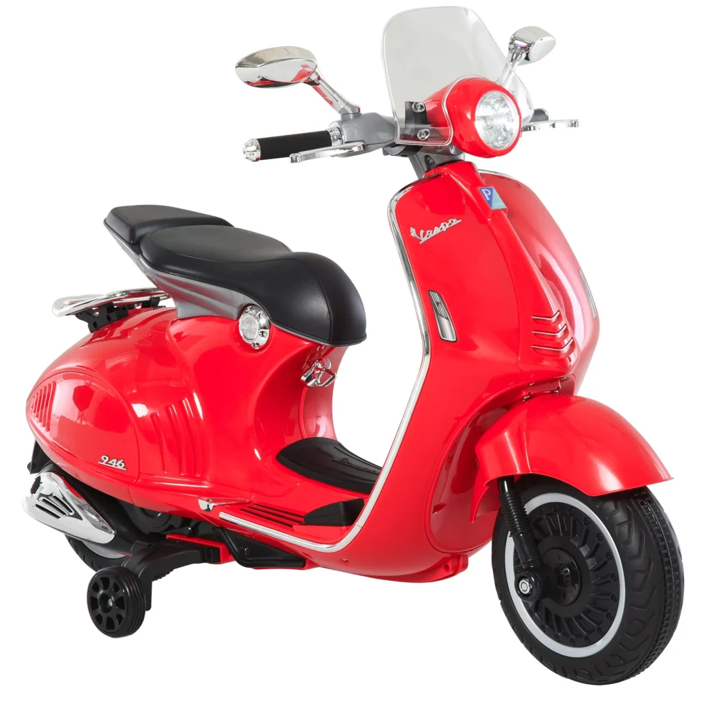 Elektrinis vaikiškas motociklas, su MP3, apšvietimu, 3-6 metų, PP, raudona, 108 x 49 x 75 cm
