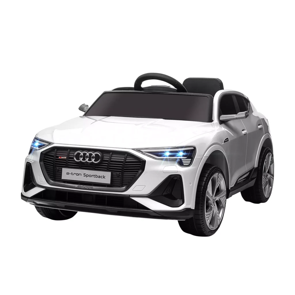 HOMCOM elektrinis automobilis vaikiškas automobilis vaikiškas automobilis su 3 greičiais, nuotolinio valdymo pultu, muzika (MP3/USB/TF), skirtas vaikams nuo 3 metų