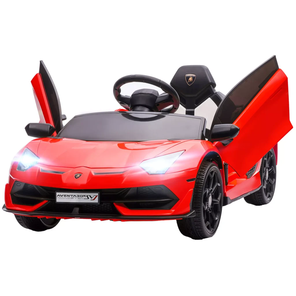 Vaikiškas elektrinis automobilis 12V su 2.4G nuotolinio valdymo pultu, su MP3 grotuvu, garso signalu, šviesa, skirtas 3-5 metų vaikams