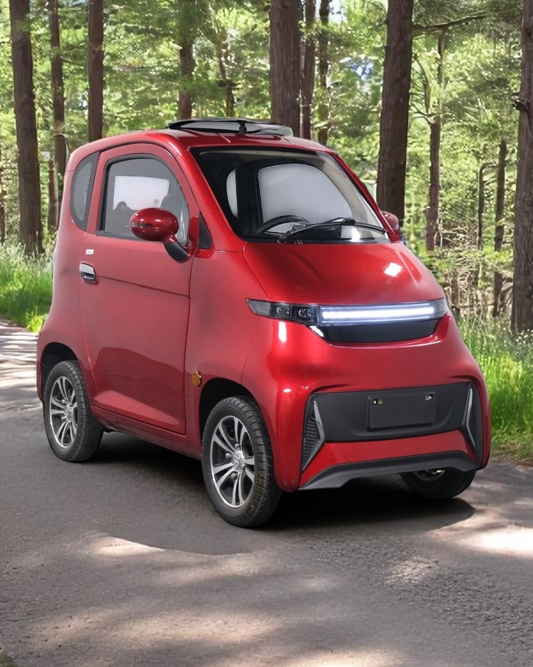 Elektrinis mini automobilis J4 1000w, Raudonas (Išparduota, papildymas 06.20)
