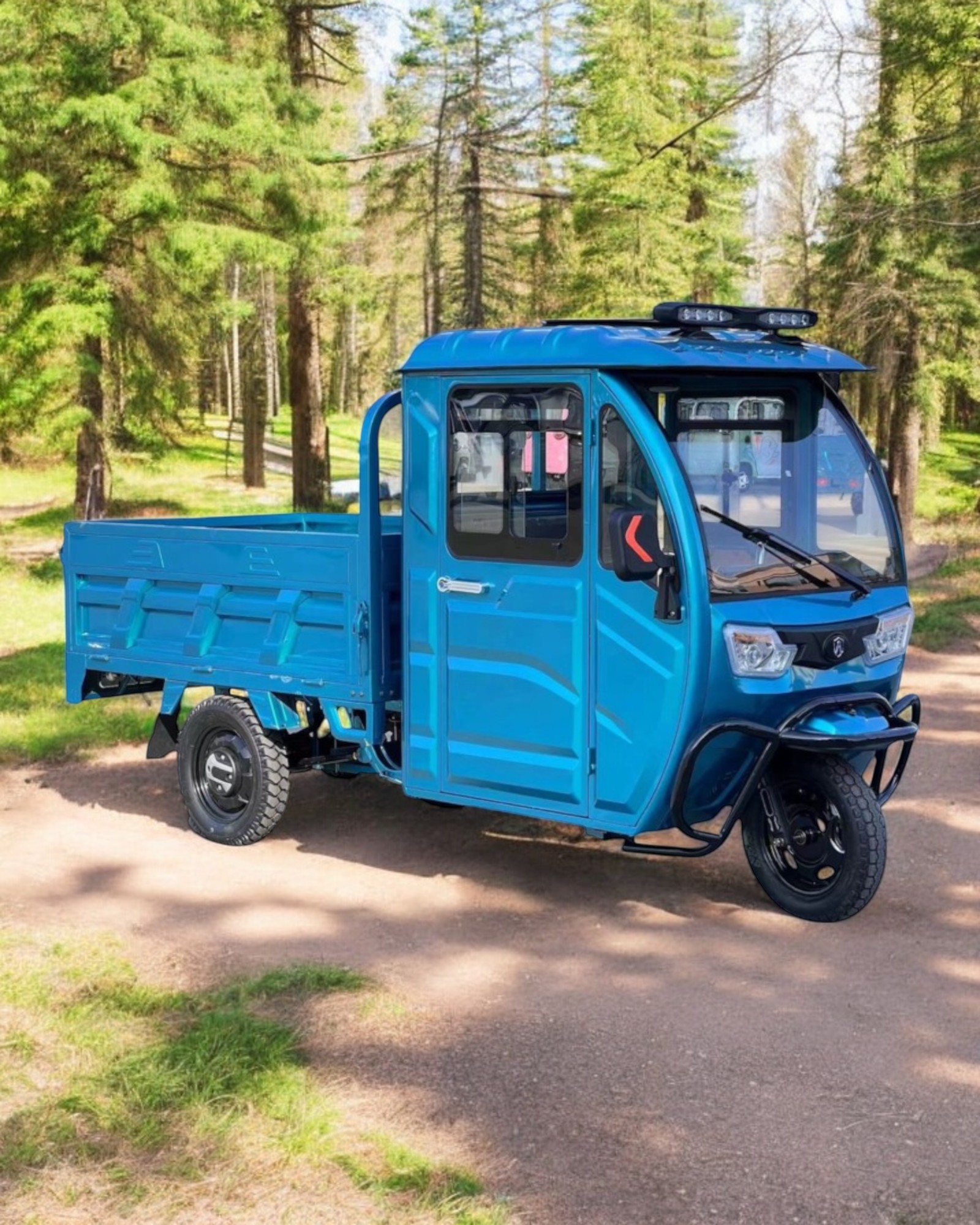Elektrinis krovininis triratis motoroleris SL-07 (Ekspozicinis)