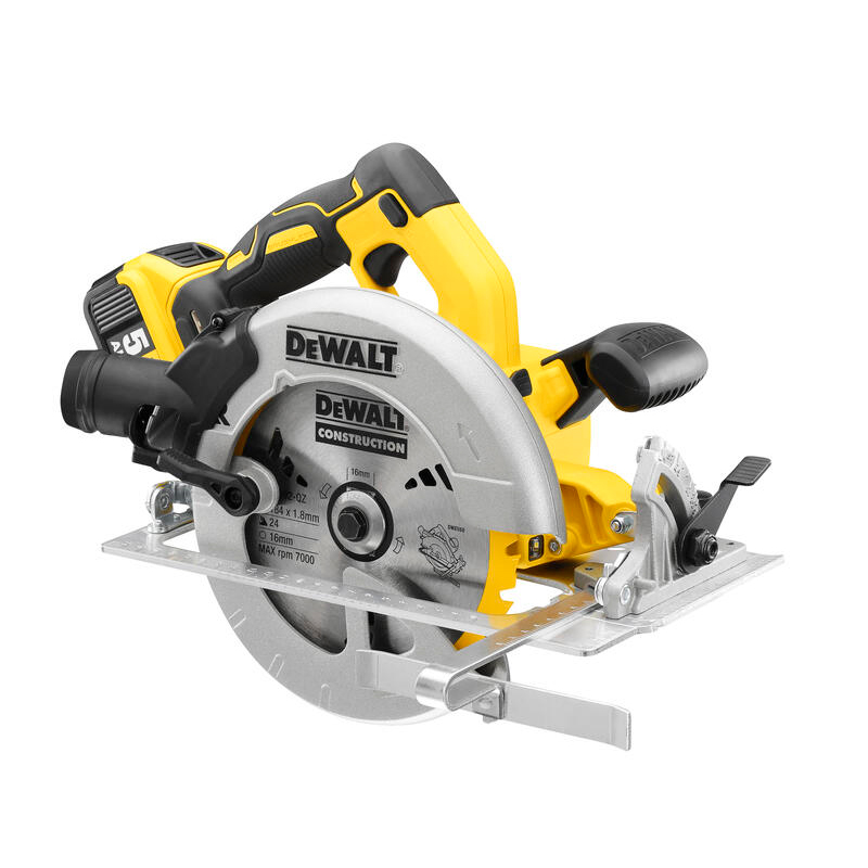 Akumuliatorinis diskinis pjūklas Dewalt DCS570P2 18V 2x5Ah