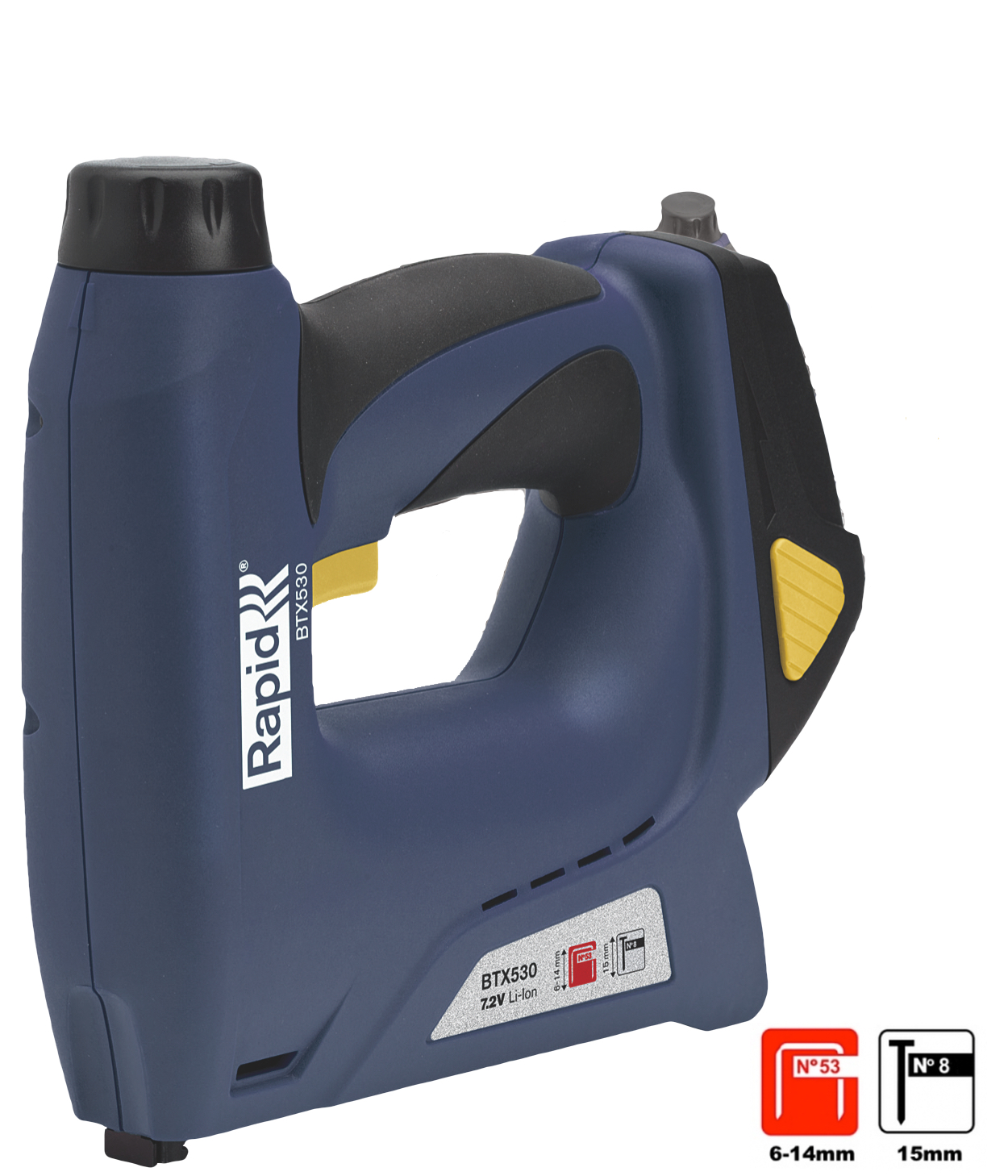 Kabiamušis aku. „Rapid" BTX530, 53 tipo