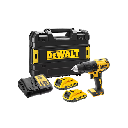 18V XR Brushless Hammer Drill Driver - 2 X 2Ah Batteries | DCD778D2T-QW | 340 W|DCD778D2T-QW