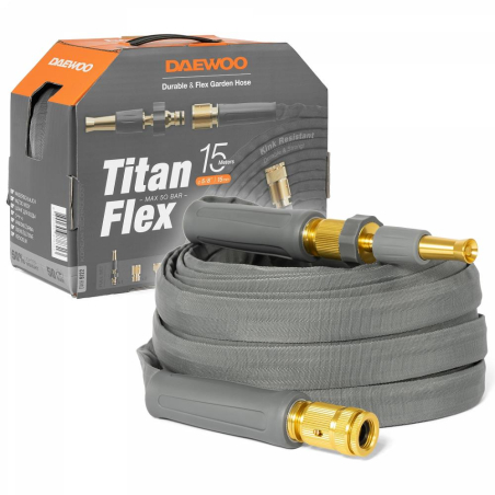 HOSE WATERING TITANFLEX 15M/5/8" DWH 9122 DAEWOO|DWH9122