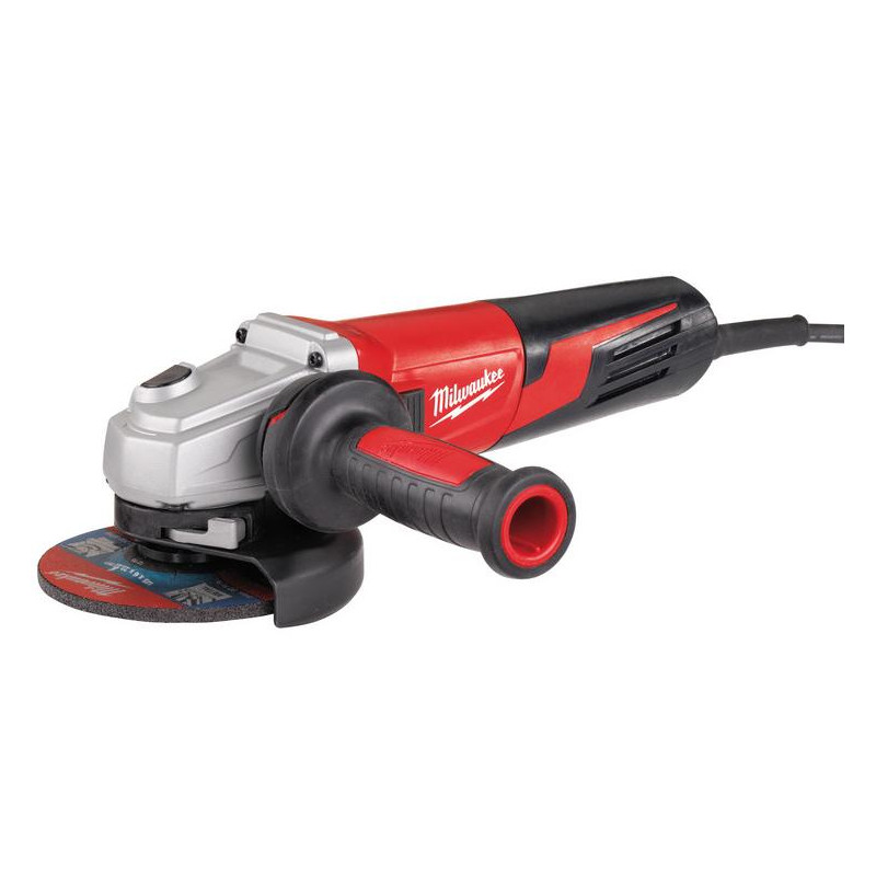4933428127 MILWAUKEE.AGV15-125 XE 1550W 125 mm kampinis šlifuoklis REG.OBR.