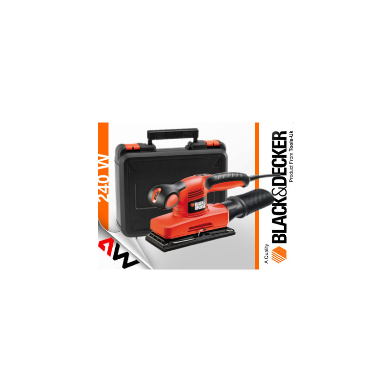KA320EKA-QS BD ORBITINIS ŠLIFUOKLIS 240W /KA320EKA