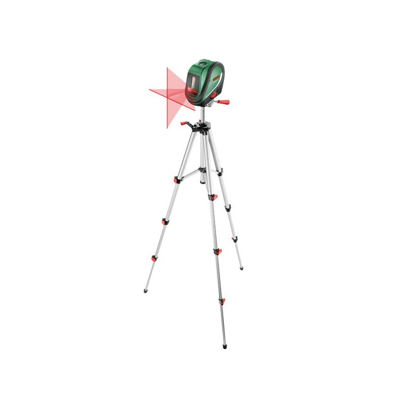 0603663801 BOSCH.LASER UNIVERSAL LEVEL 2 SET STATYW, KRZYŻOWY, FUNKCJA PIONU