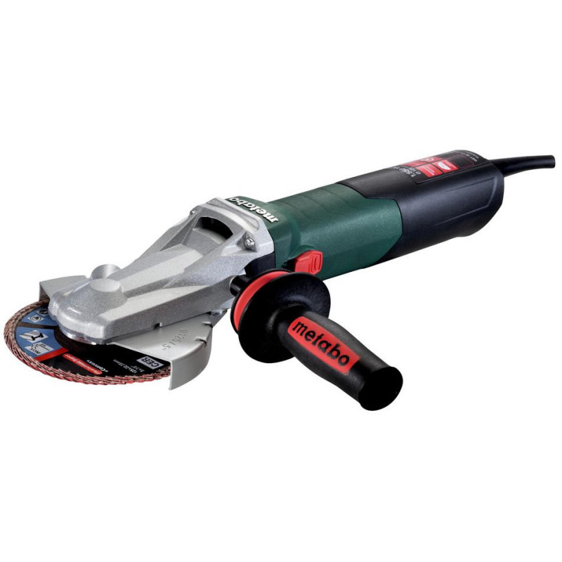 613082000 METABO.Kampinis šlifuoklis 125 /WEF 15-125 QUICK su lanksčia galvute 1550W 125mm