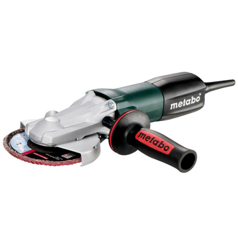 613060000 METABO.Kampinis šlifuoklis 125 /WEF 9-125 QUICK su plokščia galvute 910W 125mm