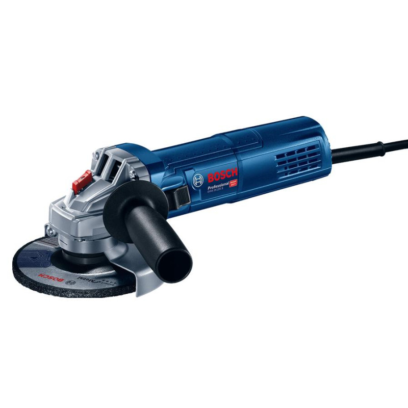 0601396102 BOSCH.ANGLE ŠLIFUOKLIS 900W/GWS 9-125 S Greičio reg.