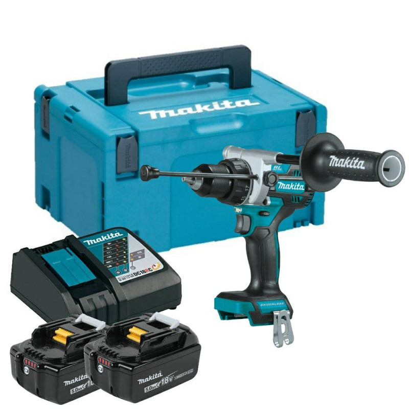 MAKITA.18V 130/65Nm 2x5.0Ah DHP486RTJ UD.