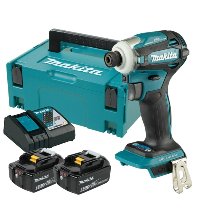 MAKITA.18V smūginis gręžtuvas DTD172RTJ 2x5Ah