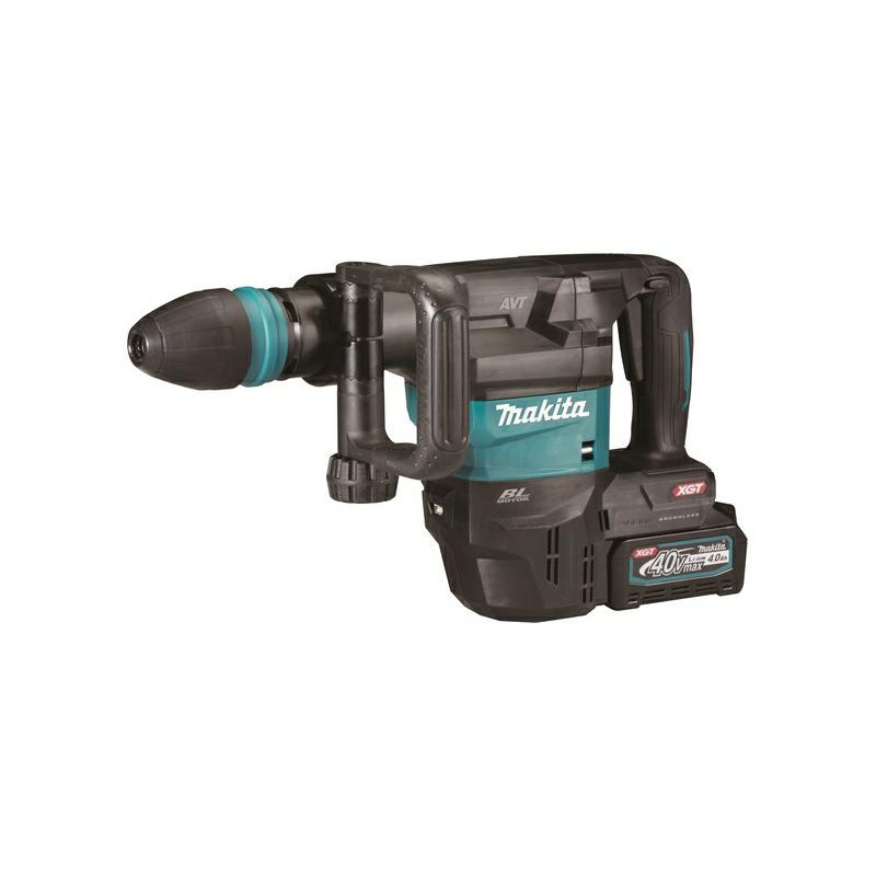 MAKITA.SDS-MAX plaktukas 40Vmax XGT 2x4.0Ah 9.4J AVT HM001GM201