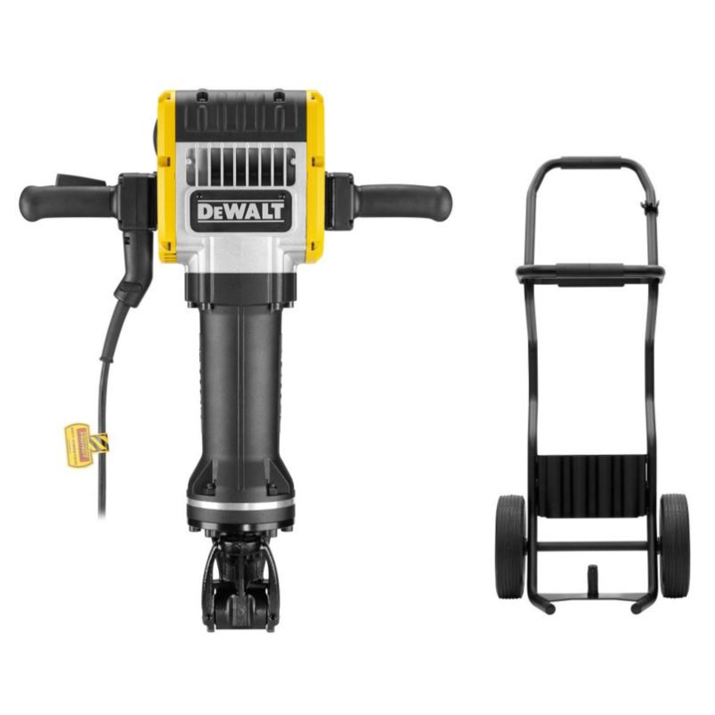 D25981K-QS DEWALT MŁOT WYBURZENIOWY UCHWYT HEX 28mm 2100W 62J 31kg + WÓZEK D259811, D25981K