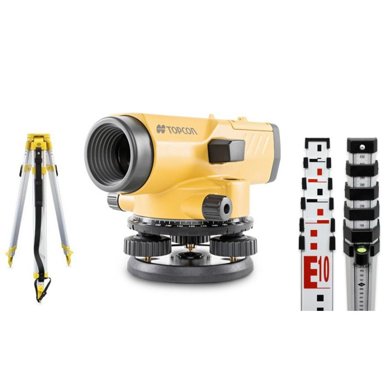 AT-B4A-SJJ1-TS50 "TOPCON" OPTINIS LYGIS AT-B4A + TRIKOJIS SJJ1 + ŠTABAS TS50