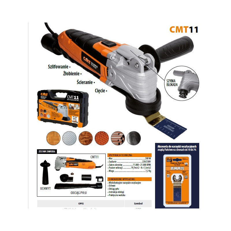 CMT11 CMT DAUGIAFUNKCINIS ĮRANKIS 300W%%% ....