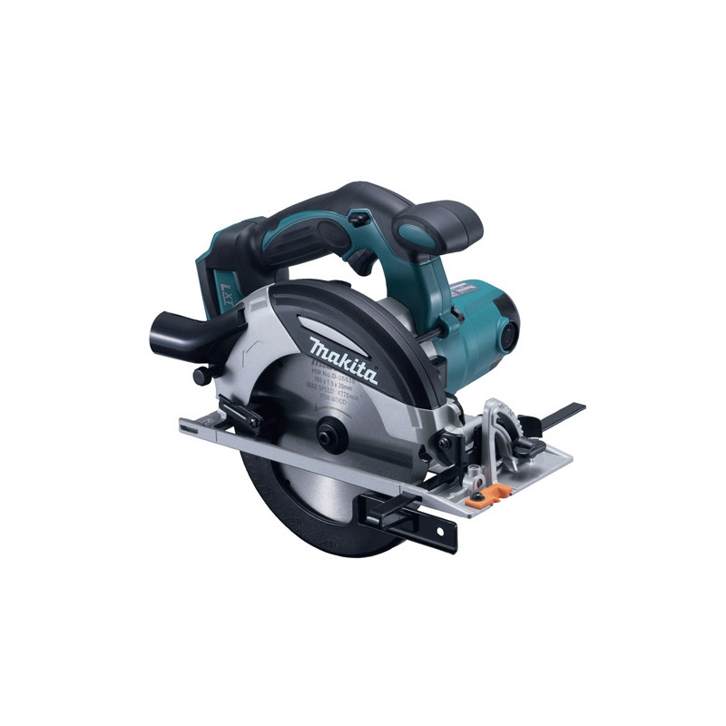 MAKITA 18V 165 mm LI-ION diskinis pjūklas be akumuliatorių ir įkroviklio DHS630Z